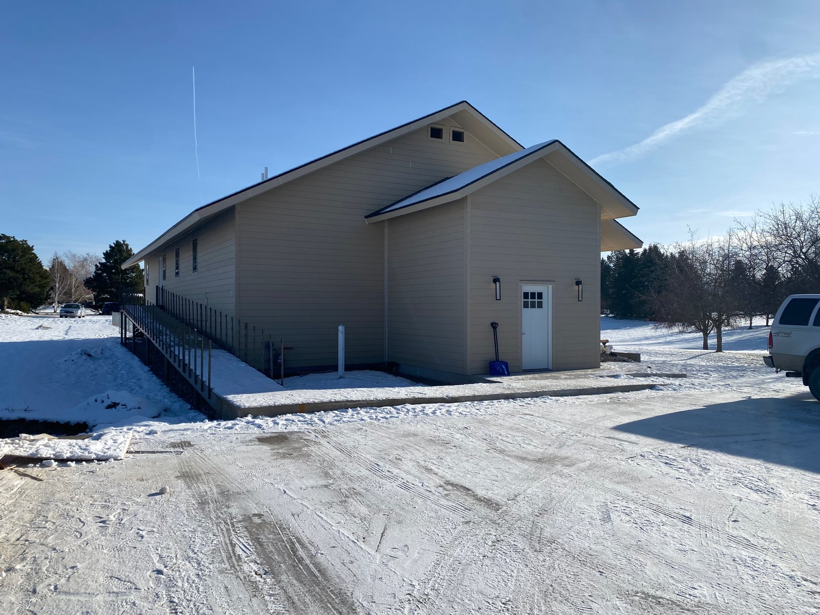 After photo of repaired siding and exterior finish in Kalispell MT